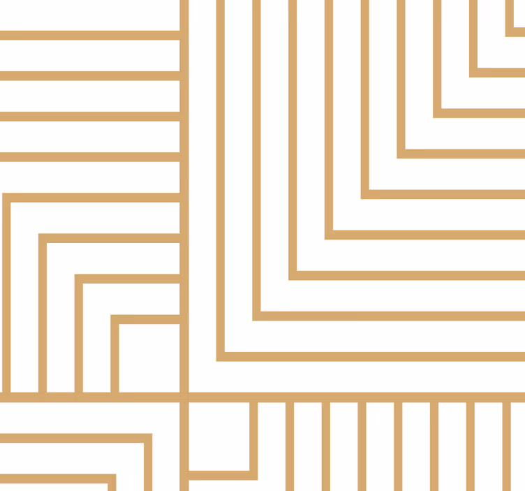 Geometric wallpaper geometric labyrinth - TenStickers