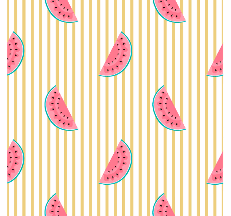 Watermelon Slices kitchen wallpaper - TenStickers