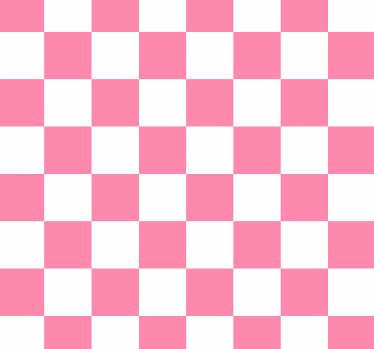 Checkerboard Pattern square wallpaper - TenStickers