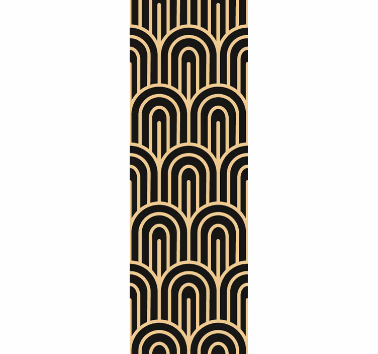 Geometric wallpaper geometric archway - TenStickers