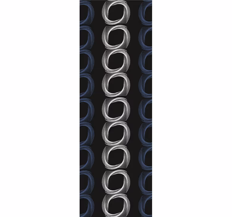 Circle Patterns wallpaper abstract - TenStickers