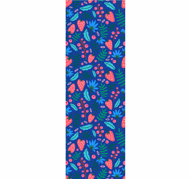 Floral Botanic Patterns leaf wallpaper - TenStickers
