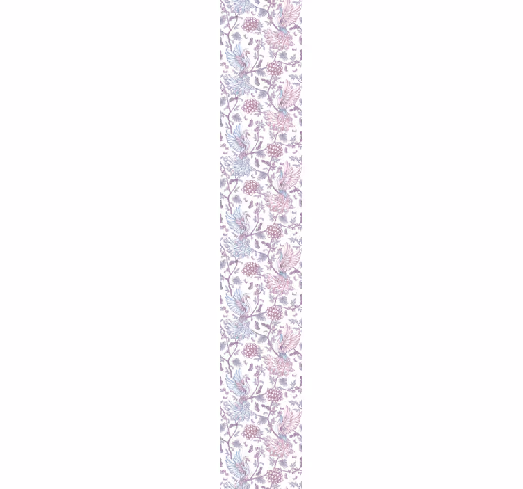 Decorative Avian Grace ornamental wallpaper - TenStickers