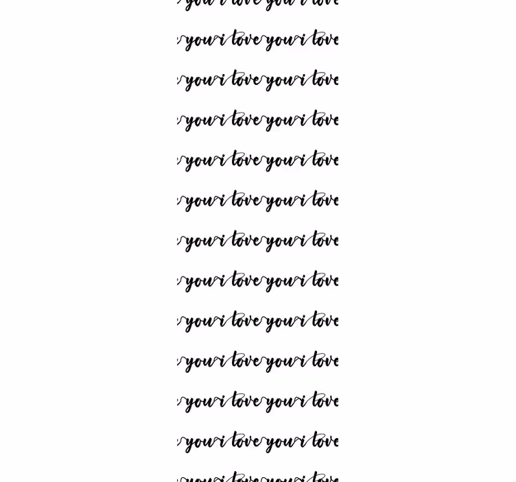 Love Your Life letters wallpaper - TenStickers