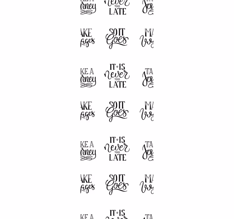 Motivational Quotes letters wallpaper - TenStickers