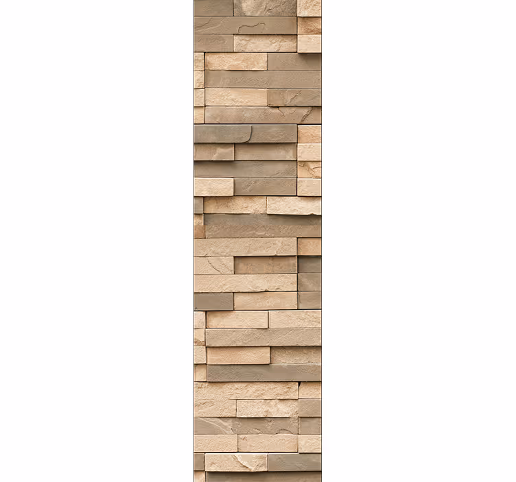 Stone effect wallpaper stone slab design - TenStickers