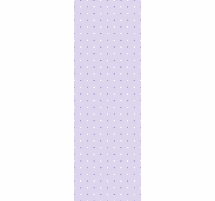 purple and white dot pattern Spotty Wallpaper - TenStickers
