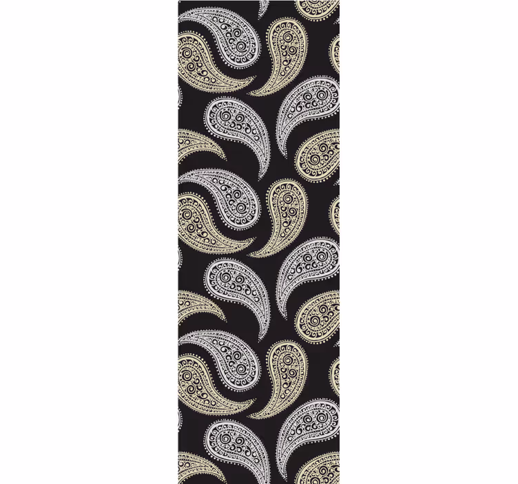 Paisley Elegance ornamental wallpaper - TenStickers
