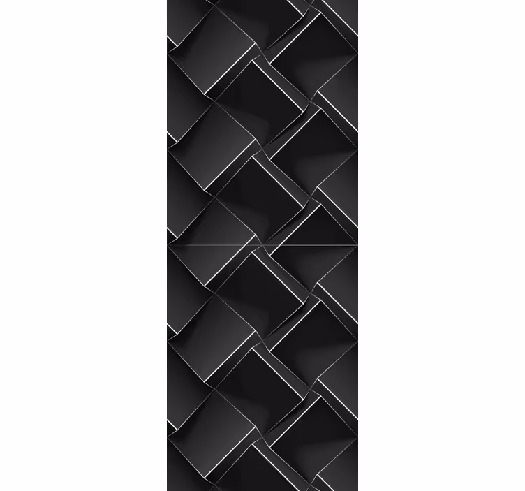 Geometric wallpaper with complex patterns - TenStickers