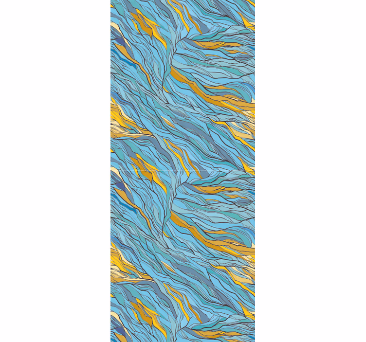Conceptual Natural Movement wallpaper abstract - TenStickers