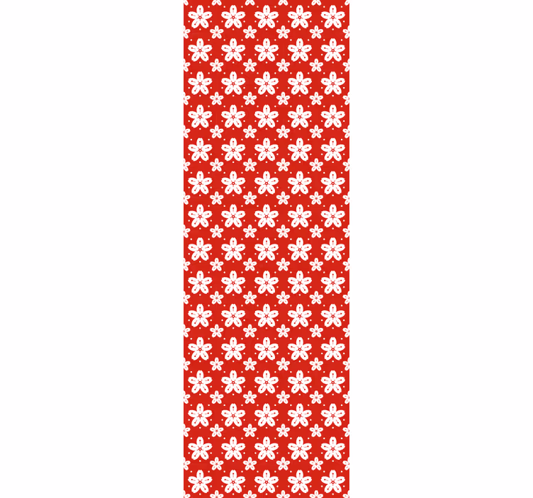 Floral Print Collection floral ornament wallpaper - TenStickers