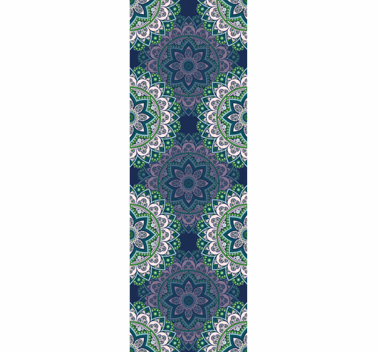 Mandala Ornamentation ornamental wallpaper - TenStickers