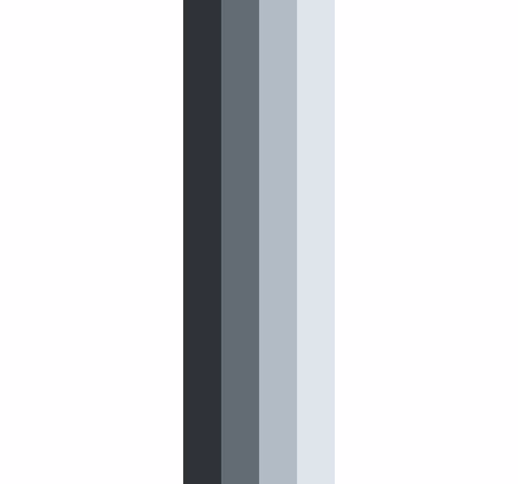Elegant blue and gray pattern vertical stripe wallpaper - TenStickers