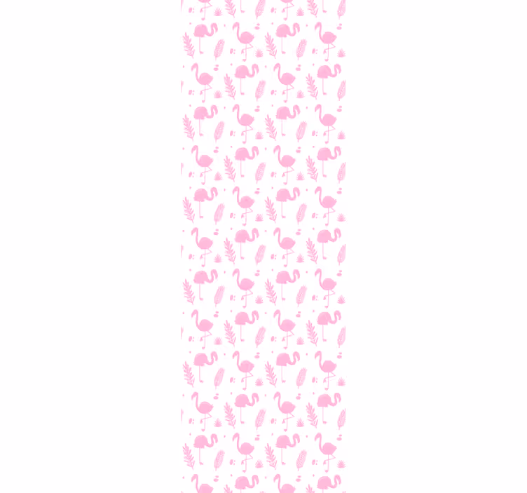 Flamingo Motifs animal wallpaper - TenStickers