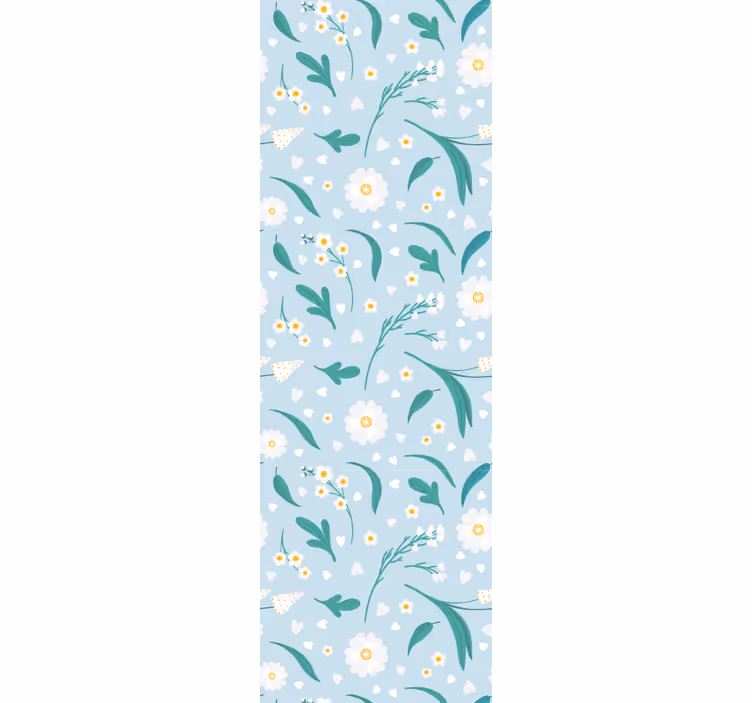 Flower Garden Arrangement floral ornament wallpaper - TenStickers