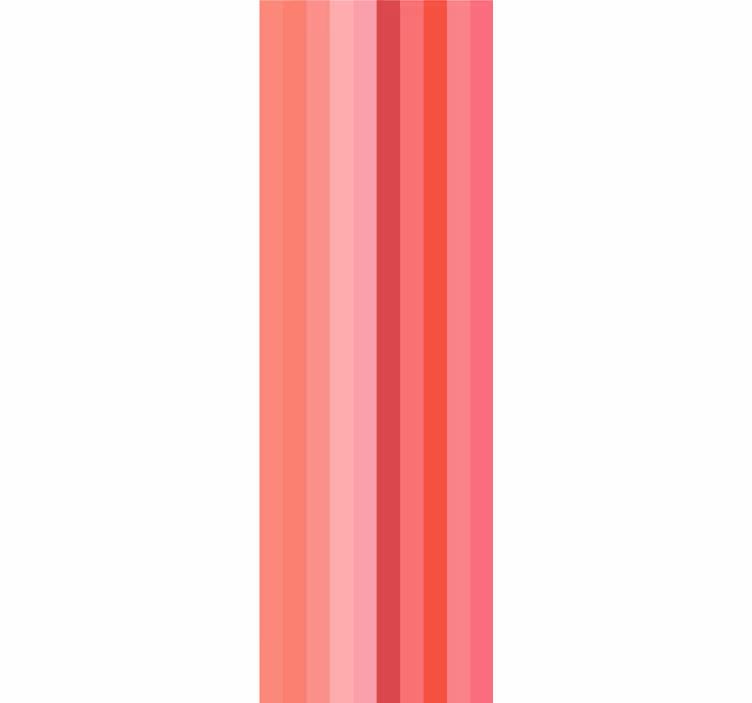 Gradient Stripes horizontal wallpaper - TenStickers
