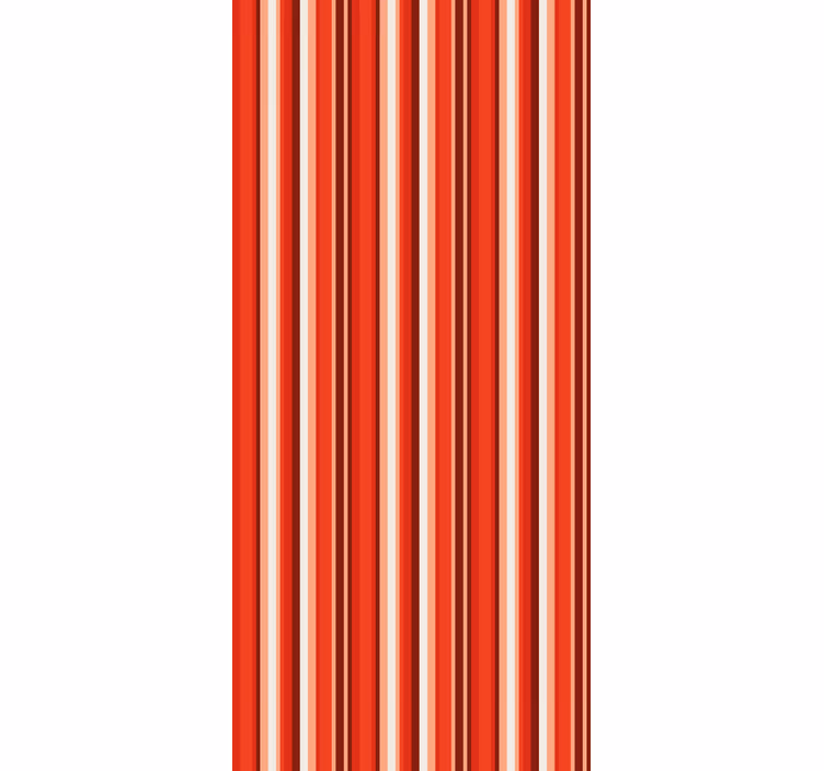 Striped Bedroom Accent vertical stripe wallpaper - TenStickers