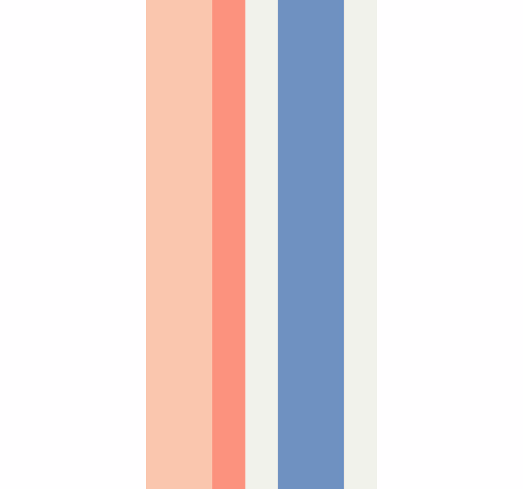 Lined Elegance striped wallpaper - TenStickers