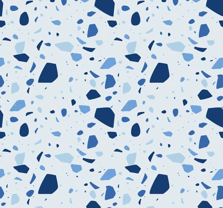 Geometric wallpaper in geometric speckled design - TenStickers