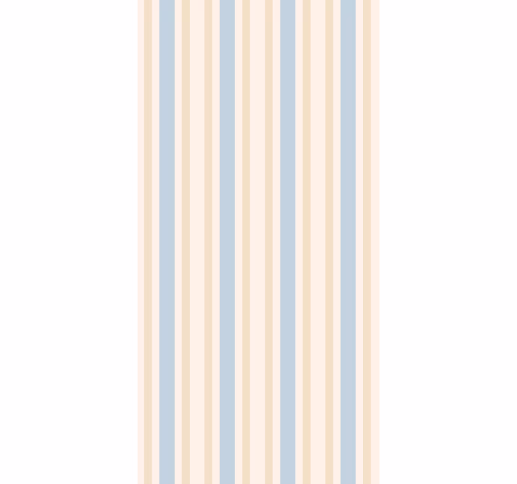 Striped Calmness horizontal wallpaper - TenStickers