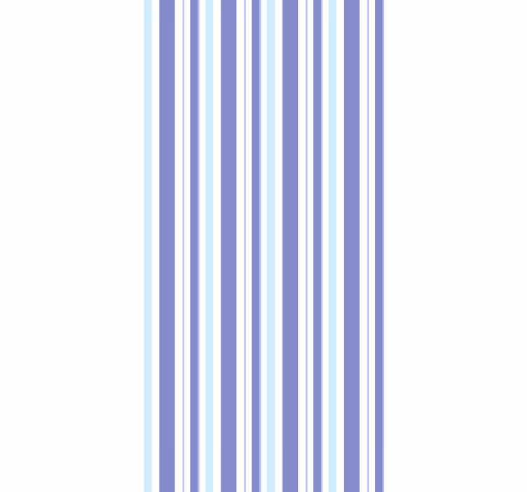 Striped Wall Detail horizontal wallpaper - TenStickers