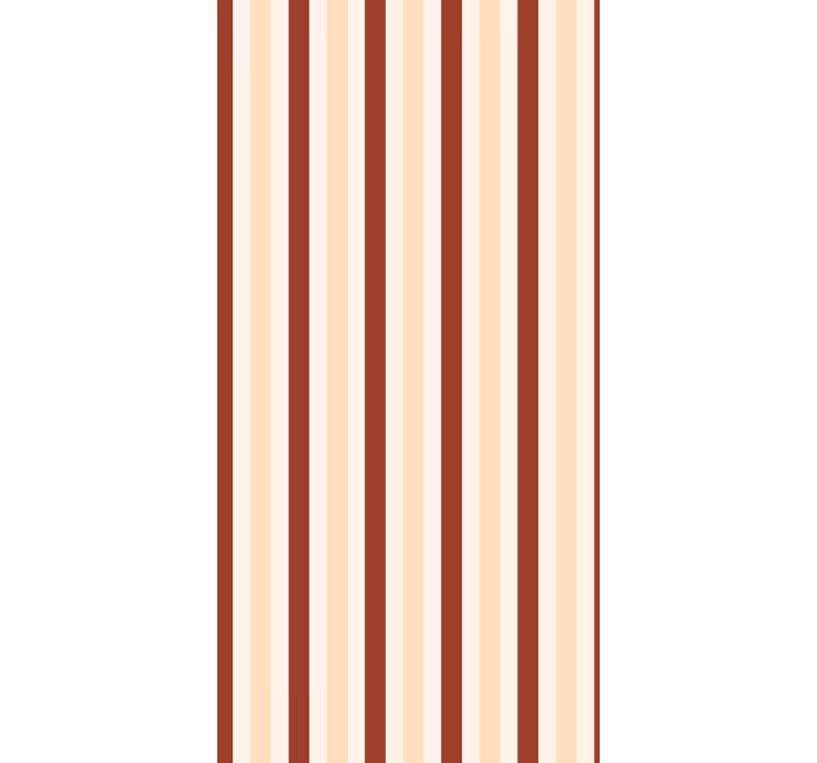 Striped Interior horizontal wallpaper - TenStickers