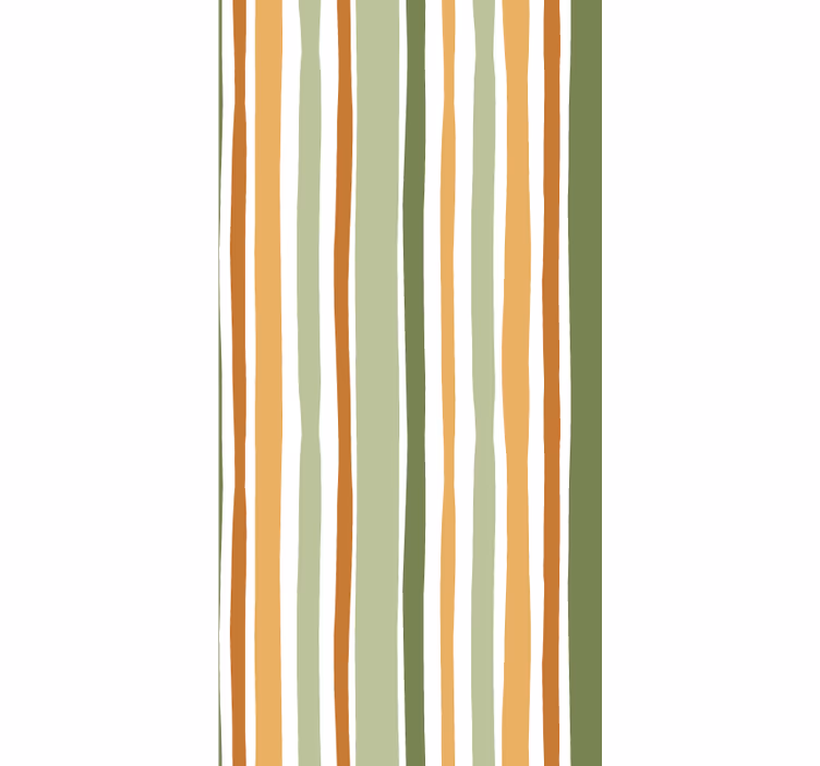 Striped Patterns horizontal wallpaper - TenStickers