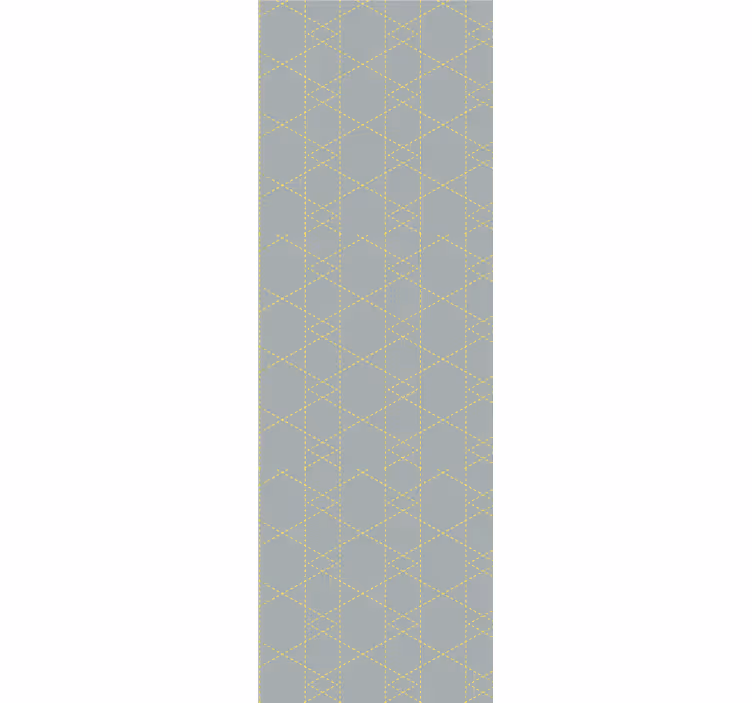 Geometric wallpaper geometric lattice pattern - TenStickers