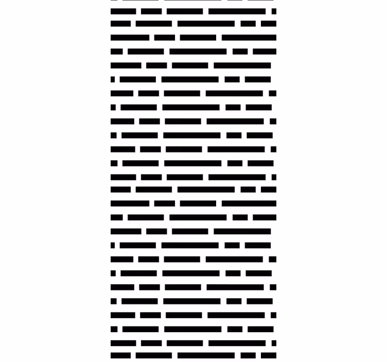Horizontal wallpaper horizontal grid - TenStickers