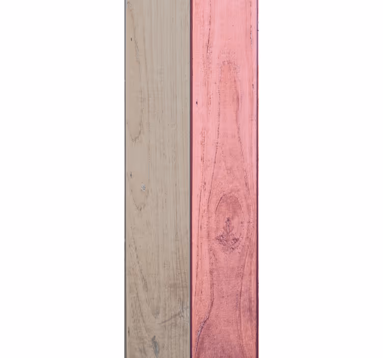 Textured Timber Panels wood effect wallpaper - TenStickers