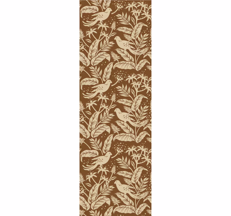 Golden and brown colours birds  Animal Wallpaper - TenStickers