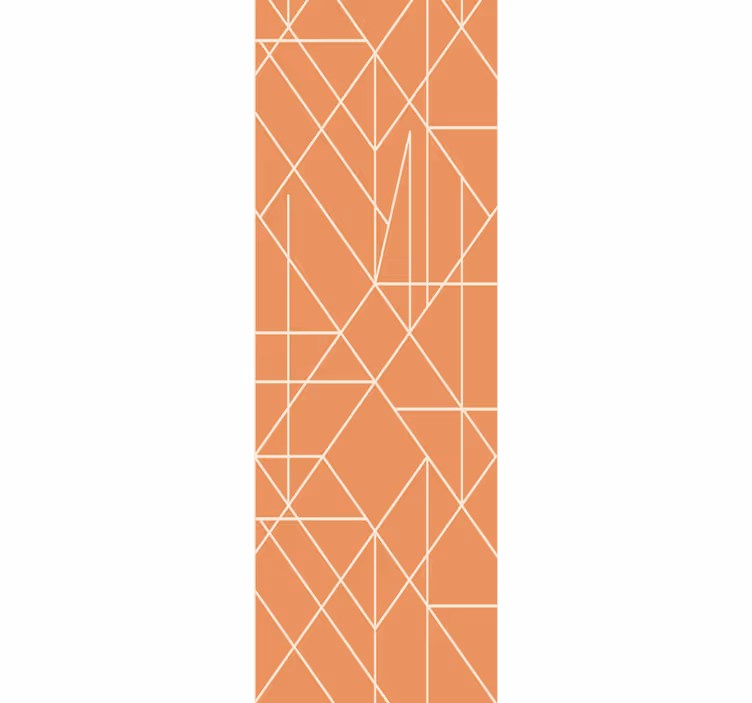 Geometric wallpaper geometric linear design - TenStickers