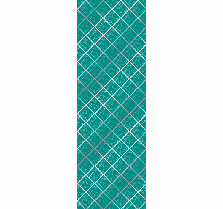 Geometric wallpaper geometric trellis design - TenStickers