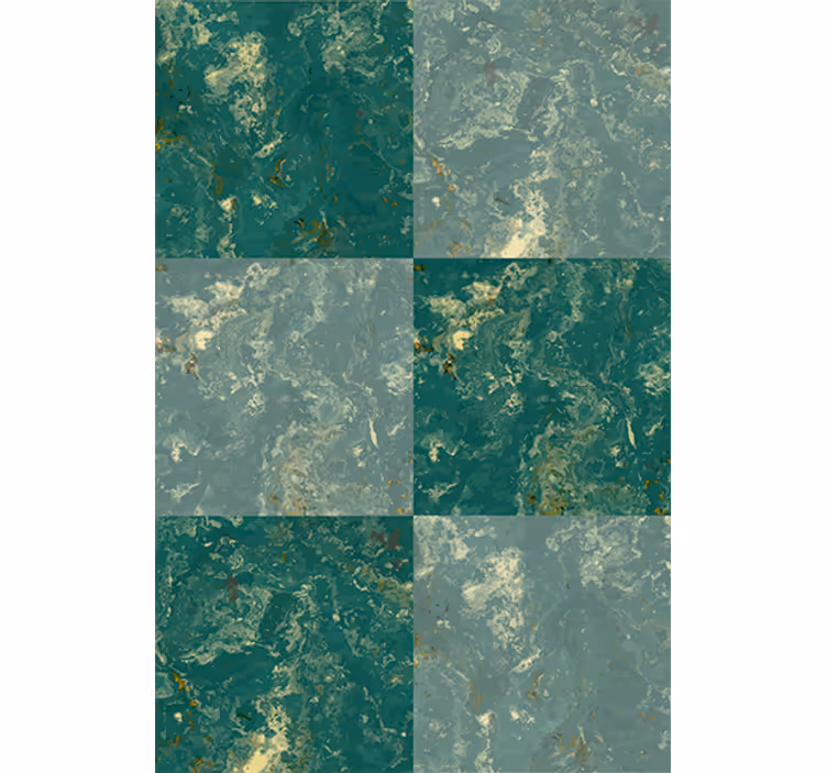 Marble wallpaper in marble squares design - TenStickers