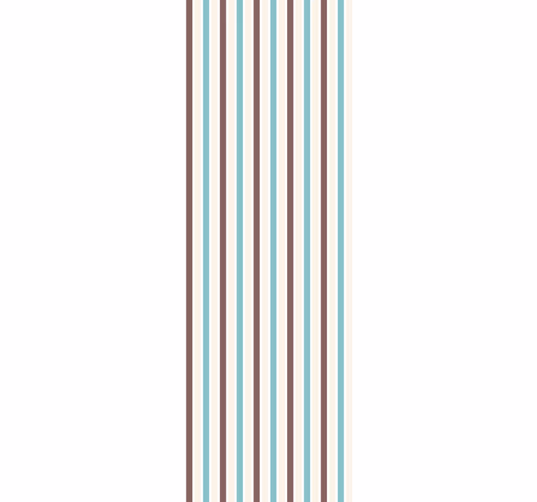 Vertical stripe wallpaper vertical stripe detail - TenStickers