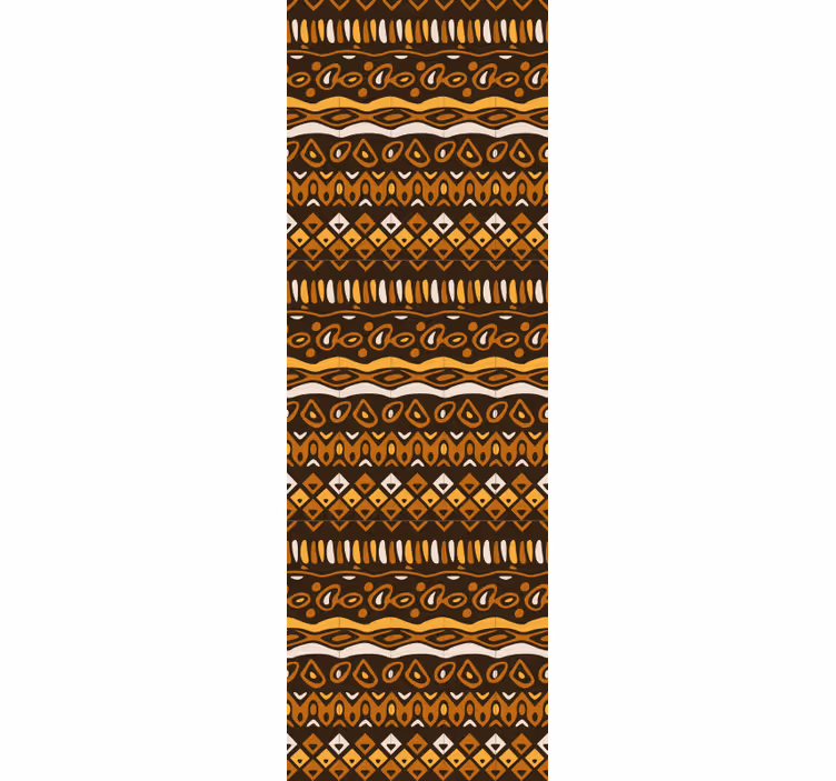 Tribal Pattern ornamental wallpaper - TenStickers