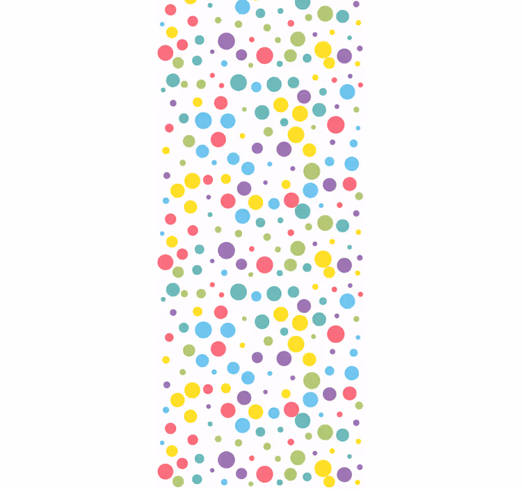 Polka dot explosion polka dot wallpaper - TenStickers