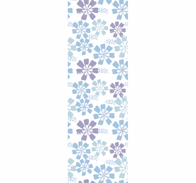 Floral Pattern Theme flower wallpaper - TenStickers