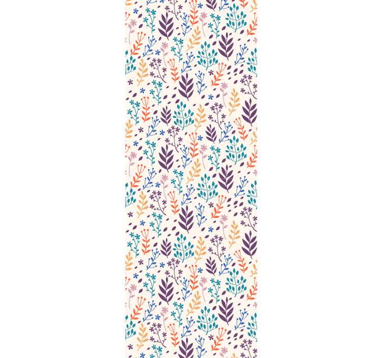 Leaf wallpaper autumn leaf patterns - TenStickers