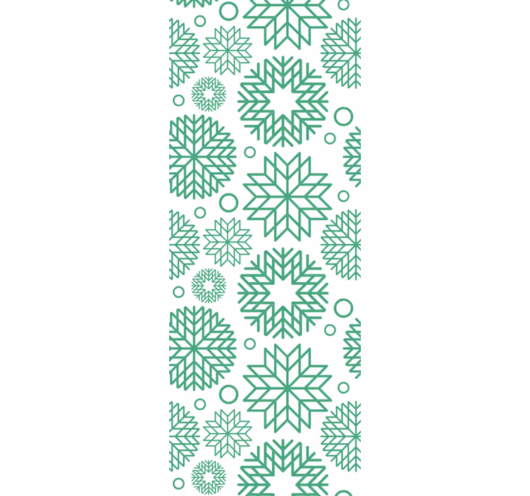 Geometric wallpaper geometric blooms - TenStickers