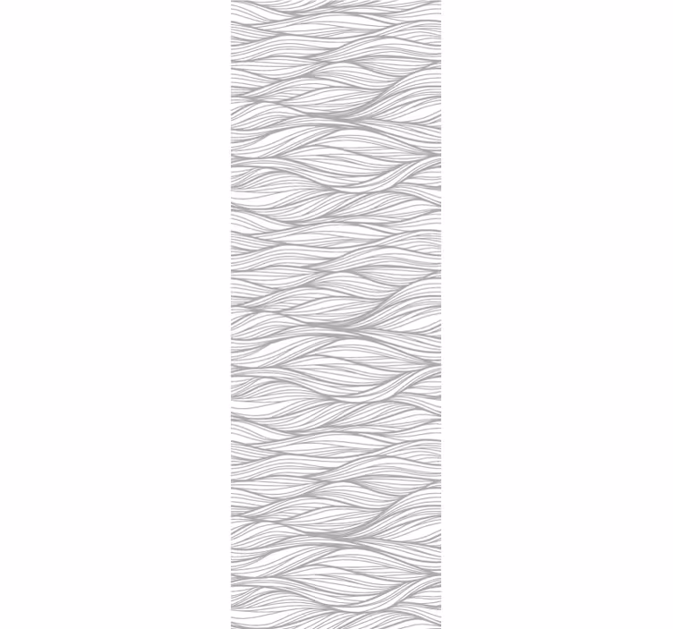 Wavy Lines wallpaper abstract - TenStickers