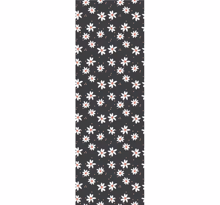 Floral Pattern Repeat flower wallpaper - TenStickers