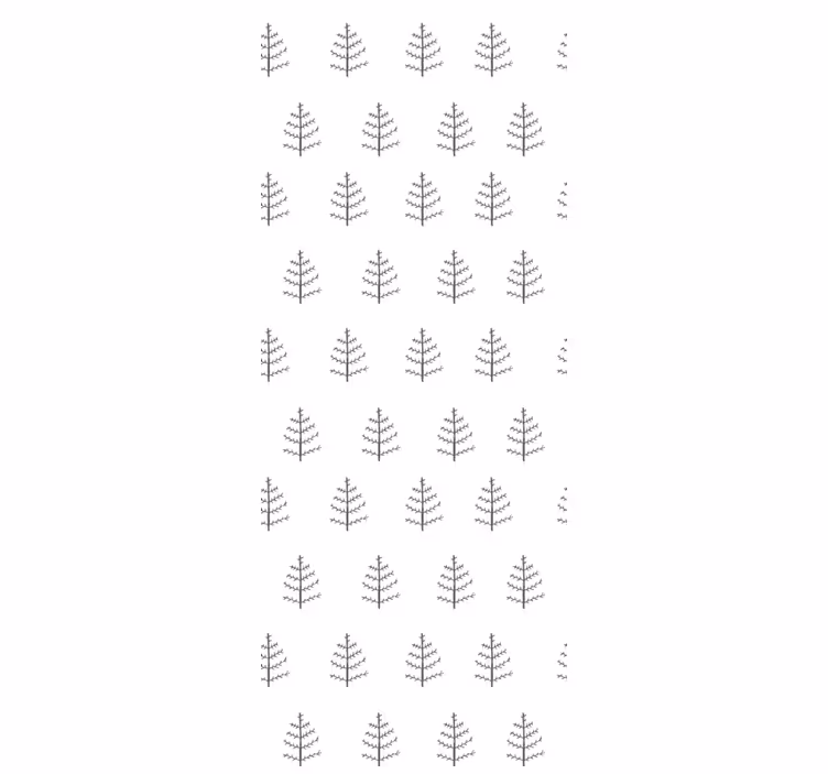 Simplistic Botanical leaf wallpaper - TenStickers