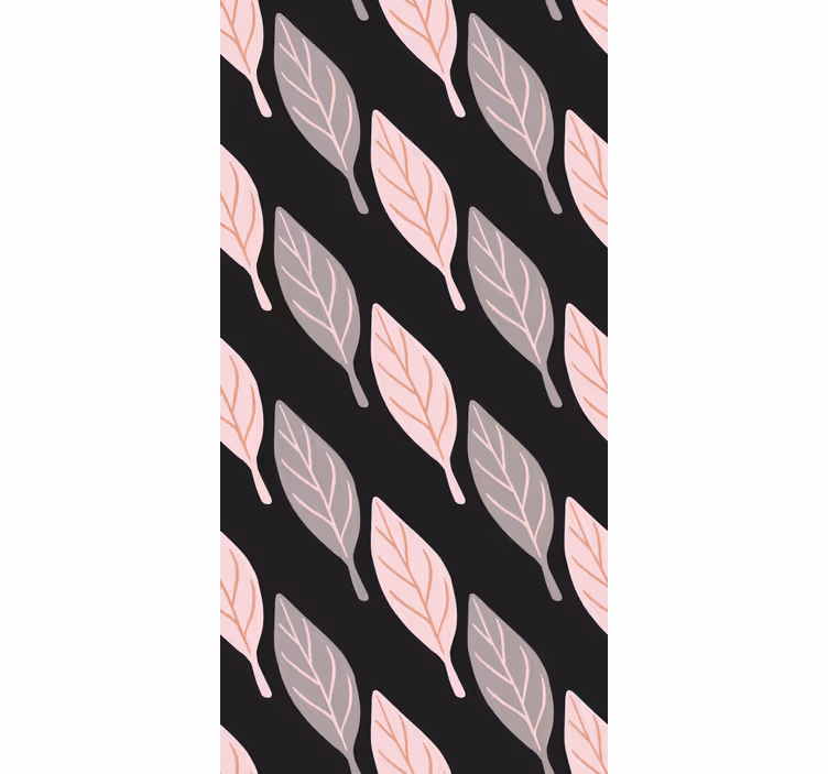 Elegant Foliage Pattern leaf wallpaper - TenStickers