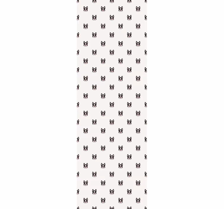 Feline Motif dogs wallpaper - TenStickers