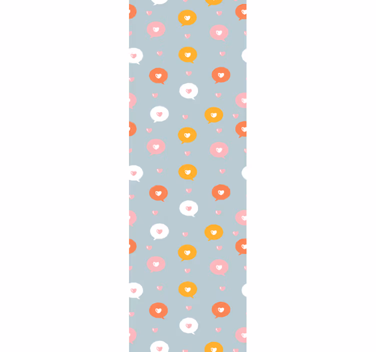 Polka dot wallpaper floral polka design - TenStickers