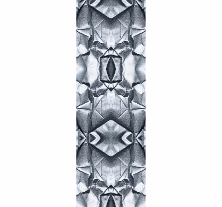 Geometric Cushioned wallpaper abstract - TenStickers