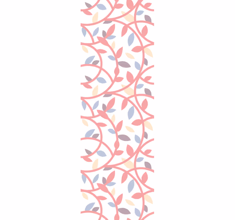 Interlaced Vines ornamental wallpaper - TenStickers