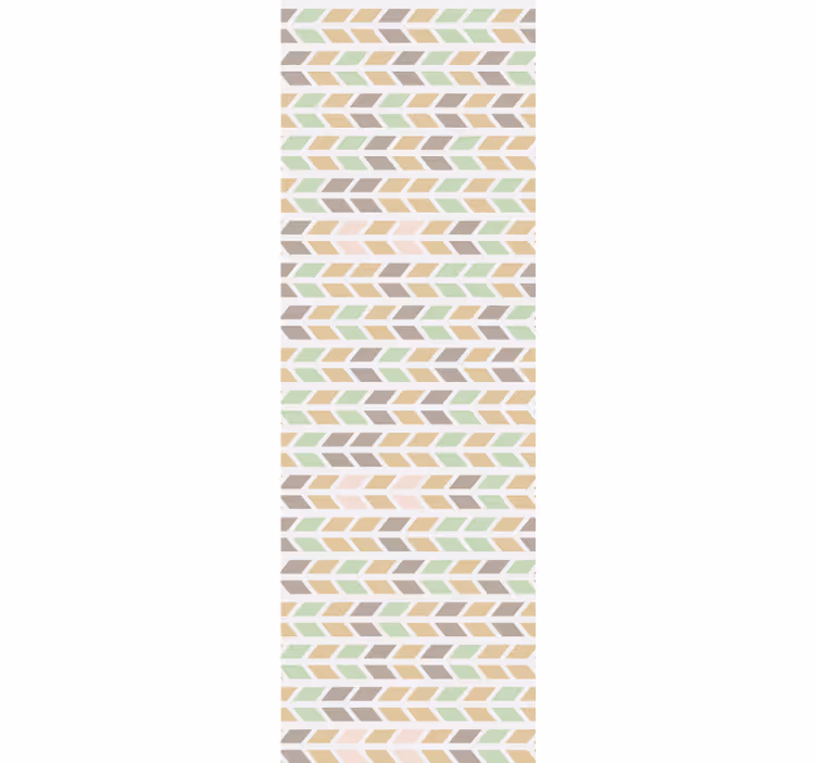 Chevron arrow pattern horizontal wallpaper - TenStickers