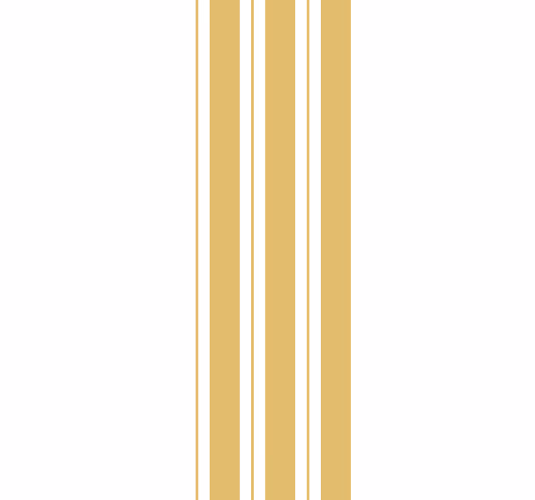 Elegant Striped Decor horizontal wallpaper - TenStickers